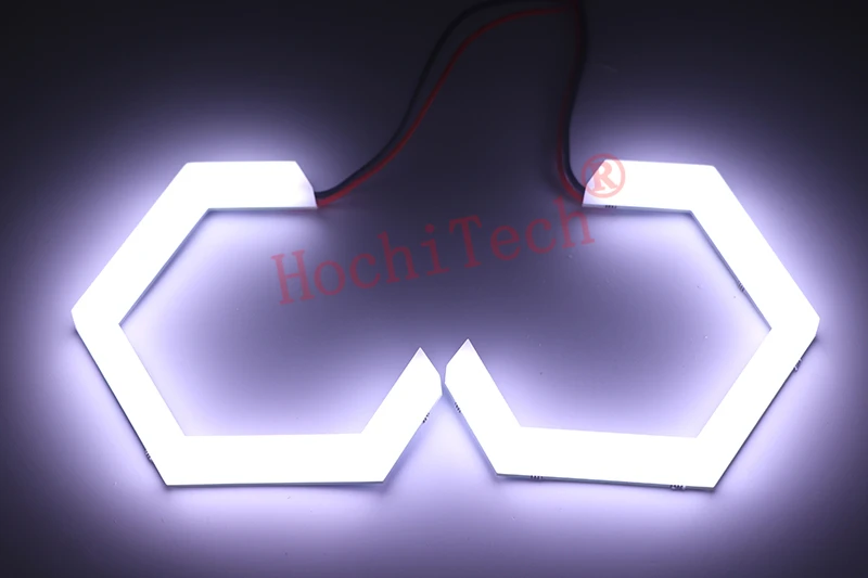 60mm 72mm 80mm 85mm 90mm 95mm 126mm 140mm 131mm 146mm 158mm White Circle Light Cotton Angel Eyes Kit for BMW E46 E36 E38 E39 E90