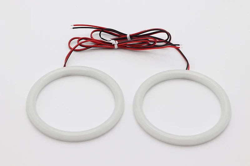 60mm 72mm 80mm 85mm 90mm 95mm 126mm 140mm 131mm 146mm 158mm White Circle Light Cotton Angel Eyes Kit for BMW E46 E36 E38 E39 E90