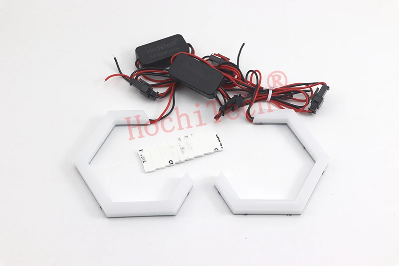 60mm 72mm 80mm 85mm 90mm 95mm 126mm 140mm 131mm 146mm 158mm White Circle Light Cotton Angel Eyes Kit for BMW E46 E36 E38 E39 E90
