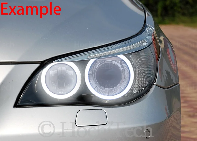 60mm 72mm 80mm 85mm 90mm 95mm 126mm 140mm 131mm 146mm 158mm White Circle Light Cotton Angel Eyes Kit for BMW E46 E36 E38 E39 E90