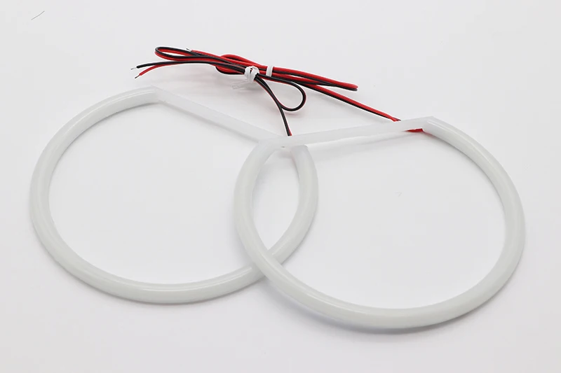 60mm 72mm 80mm 85mm 90mm 95mm 126mm 140mm 131mm 146mm 158mm White Circle Light Cotton Angel Eyes Kit for BMW E46 E36 E38 E39 E90