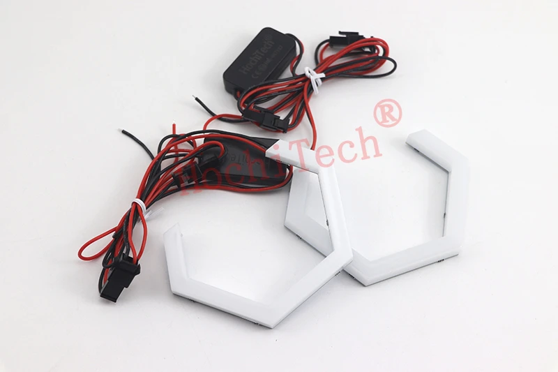 60mm 72mm 80mm 85mm 90mm 95mm 126mm 140mm 131mm 146mm 158mm White Circle Light Cotton Angel Eyes Kit for BMW E46 E36 E38 E39 E90