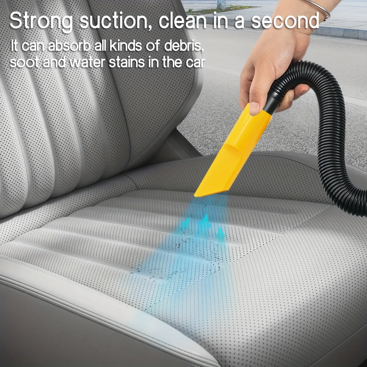Multifunctional Portable Car Vacuum Cleaner Dual Purpose Home Car High Power Wet Dry Universal Cleaning Dust Removal Artifact