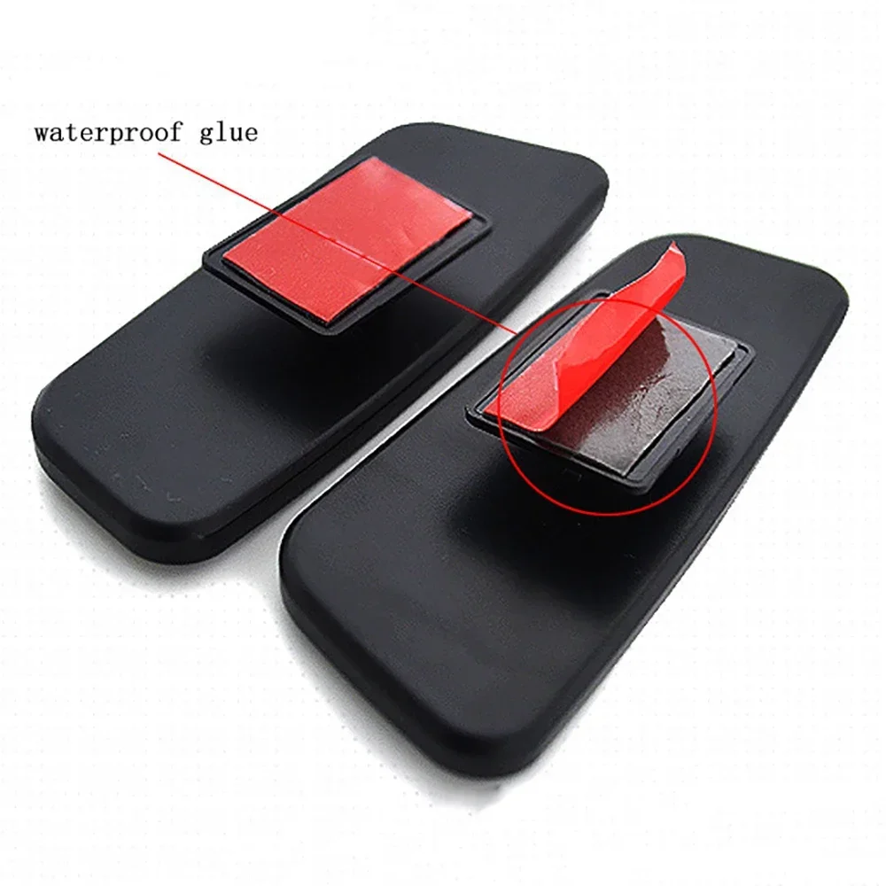 2Pcs 360 Degree Adjustable Blind Spot Mirror Car Auxiliary Rearview Convex Mirror Round Frame Wide Angle Mirrors for Car Reverse