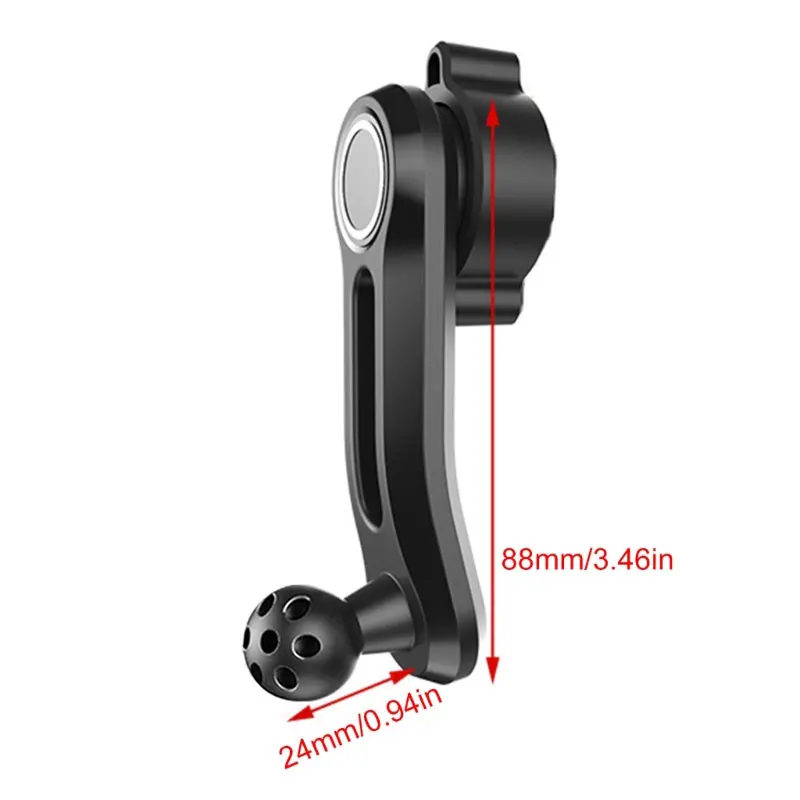 17mm Ball Joint Extension Arm for Car Air Vent Phone Stand GPS Mount Car Air Outlets Mobile Phone Holder Accessories