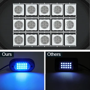 Honalia LED Rock Lights for Trucks 4/6/8/10/12 Pods RGB Truck Rock Lights Kits with App Control for ATV UTV RZR