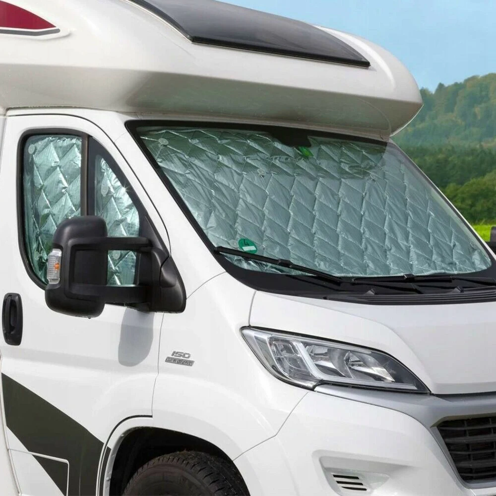 Car SunShades For Fiat Ducato Citroen Relay Peugeot Boxer-Blocks UV Rays&Keeps Interior Cool With Windshield Side Window Covers