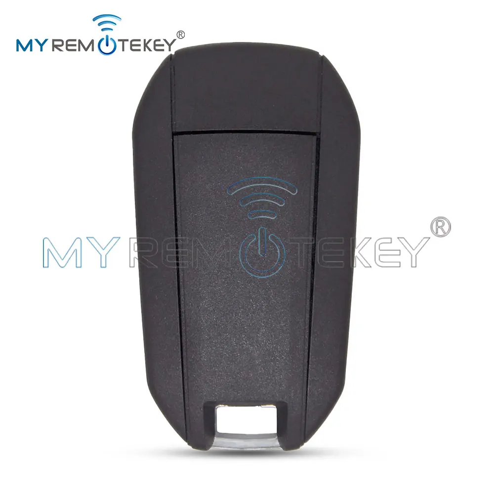 MYREMOTEKEY Flip Remote Key Shell For Peugeot Expert Partner 508 308 3008 Citroen C3 C4 C4L Elysee Dispatch Berlingo HU83/VA2