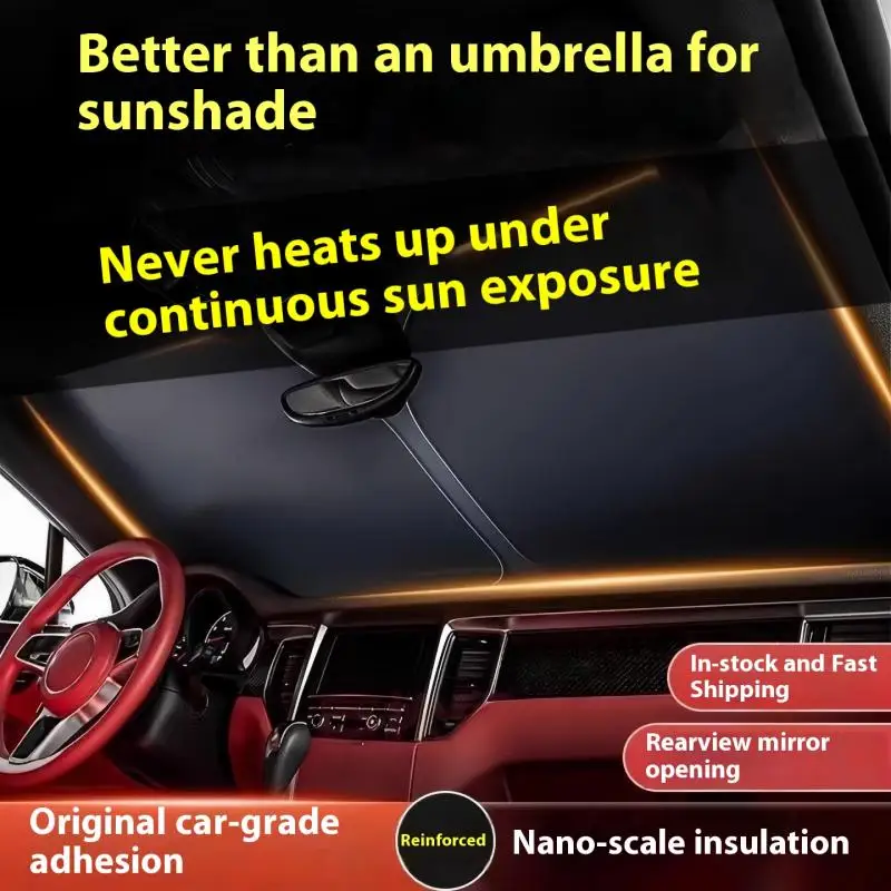Windshield Sunshade Car Visor Front Window parasol Sun Shade Cover For Renault Megane Clio Espace Arkana Captur Car Sun Visor