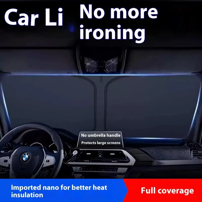 Windshield Sunshade Car Visor Front Window parasol Sun Shade Cover For Renault Megane Clio Espace Arkana Captur Car Sun Visor