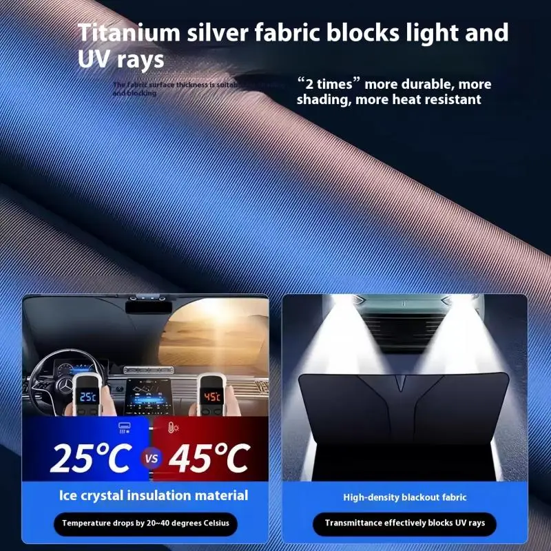 Windshield Sunshade Car Visor Front Window parasol Sun Shade Cover For Renault Megane Clio Espace Arkana Captur Car Sun Visor