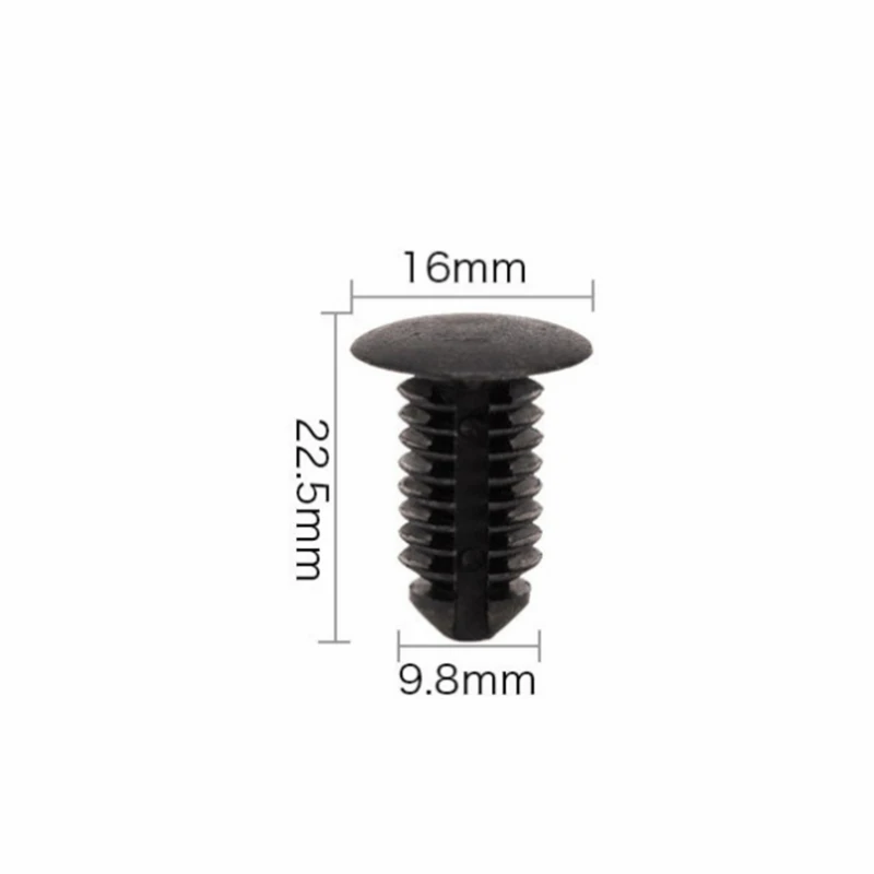 20Pcs For 5-11mm Hole Car Fender Clip Bumper Clip Plastic Screw Fasteners Auto Roof Tailgate Lining Rivet