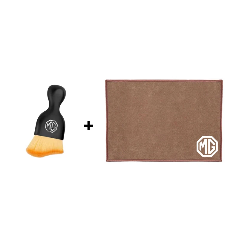 Car Towels Cleaning Drying Cloth with Car Cleaning Brush For Morris Garages MG ZS 7 6 Cyberster MG4 EV ES5 HS ONE GT GS MG3 EZS