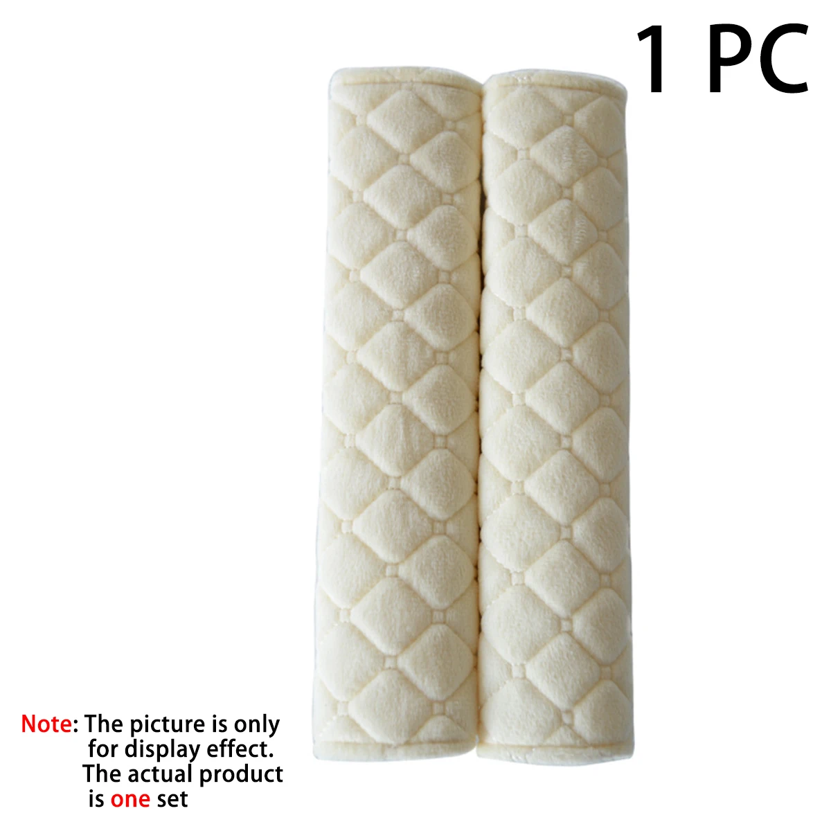 Comfortable and Adjustable Seat Belt Covers in Soft Velvet Fabric - Perfect for Car, Truck, SUV, Backpacks
