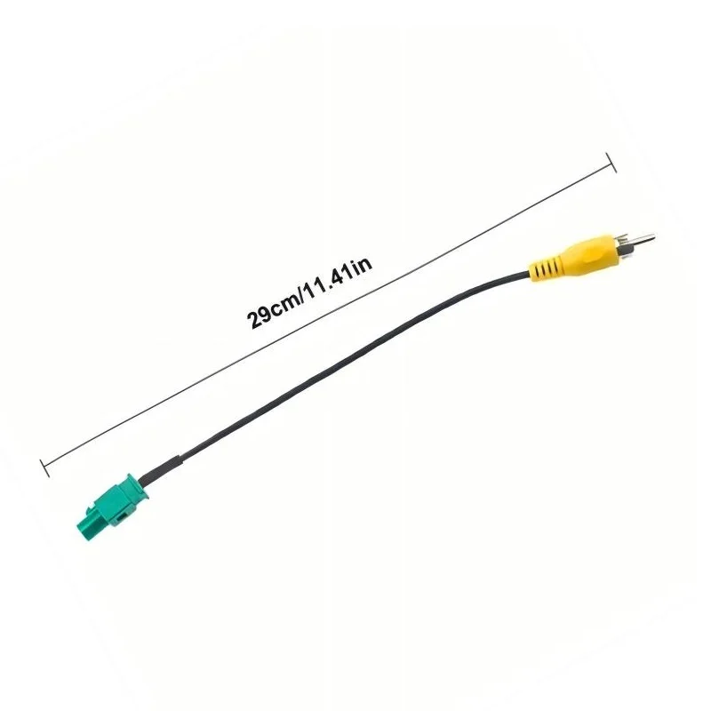 Rear View Camera Adapter Cable Fakra to RCA Suit for Mercedes-Benz Reversing Line Connector Car Rear Sight Conversion Wire
