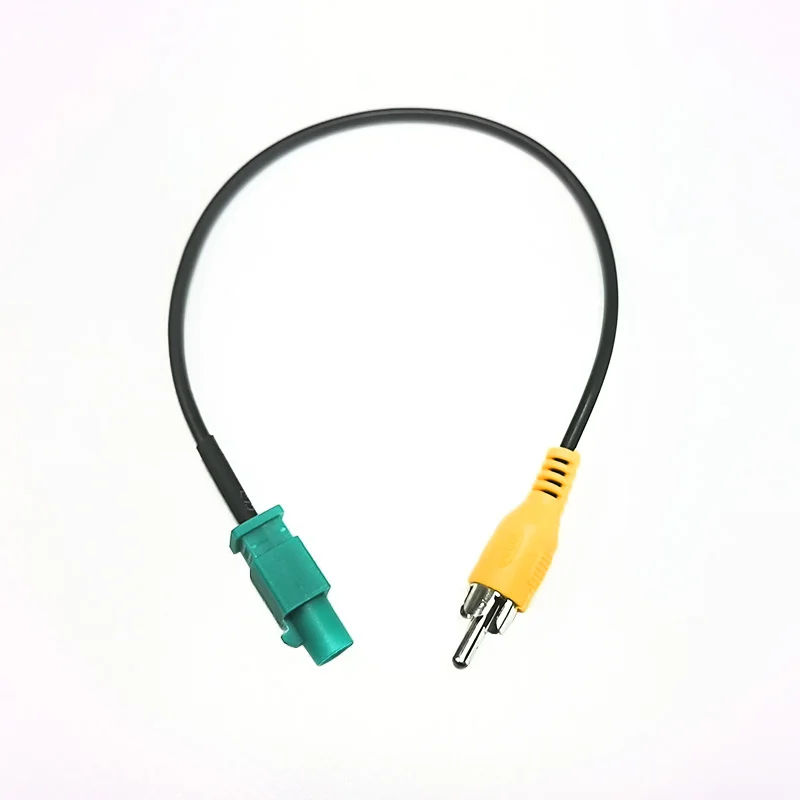 Rear View Camera Adapter Cable Fakra to RCA Suit for Mercedes-Benz Reversing Line Connector Car Rear Sight Conversion Wire