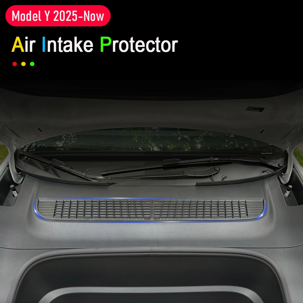 For Tesla Model Y Juniper YL 2025 2026 Insect-proof Net Front Trunk Dust Proof Inner Vent Grille Air Inlet Protection Mesh Grill