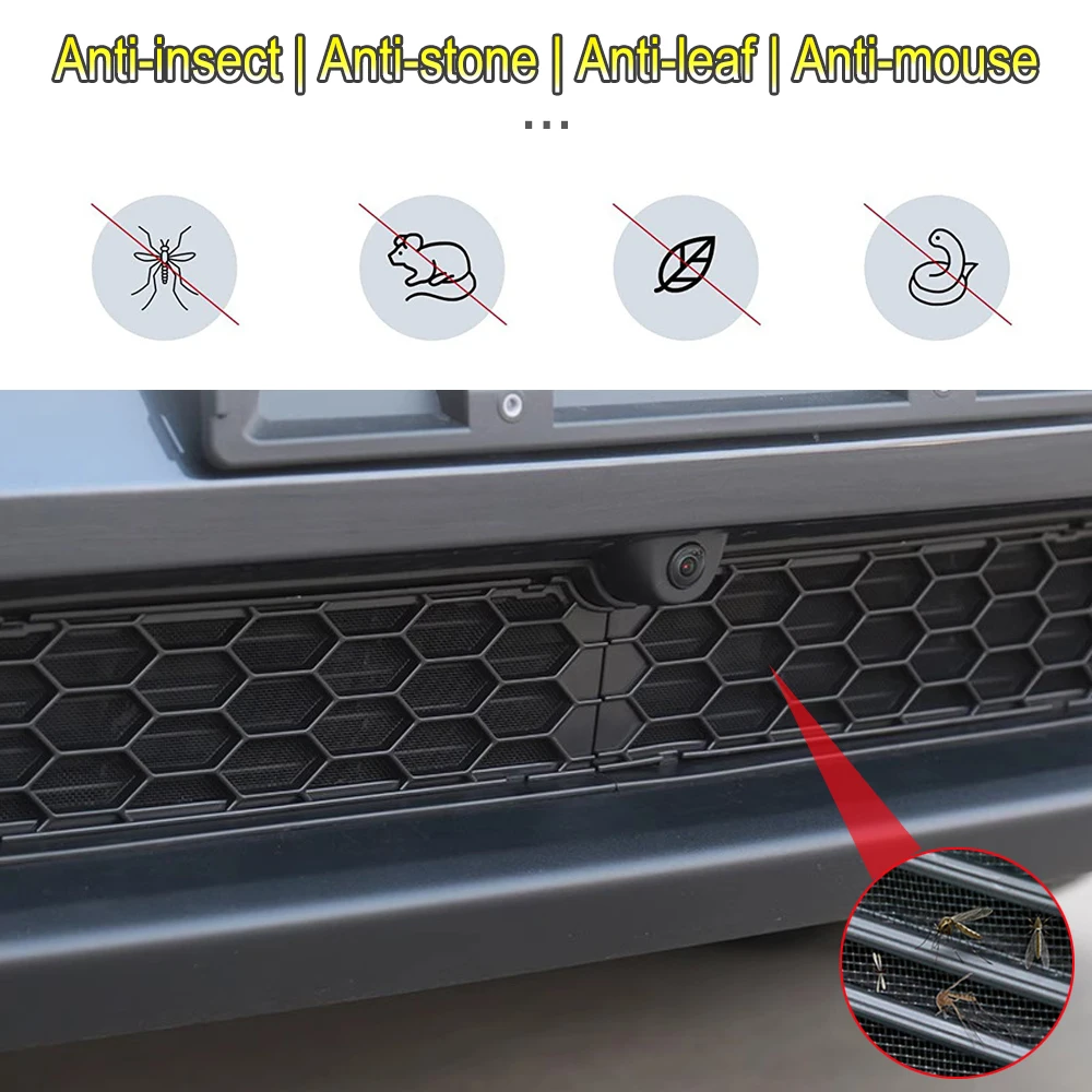 For Tesla Model Y Juniper YL 2025 2026 Insect-proof Net Front Trunk Dust Proof Inner Vent Grille Air Inlet Protection Mesh Grill