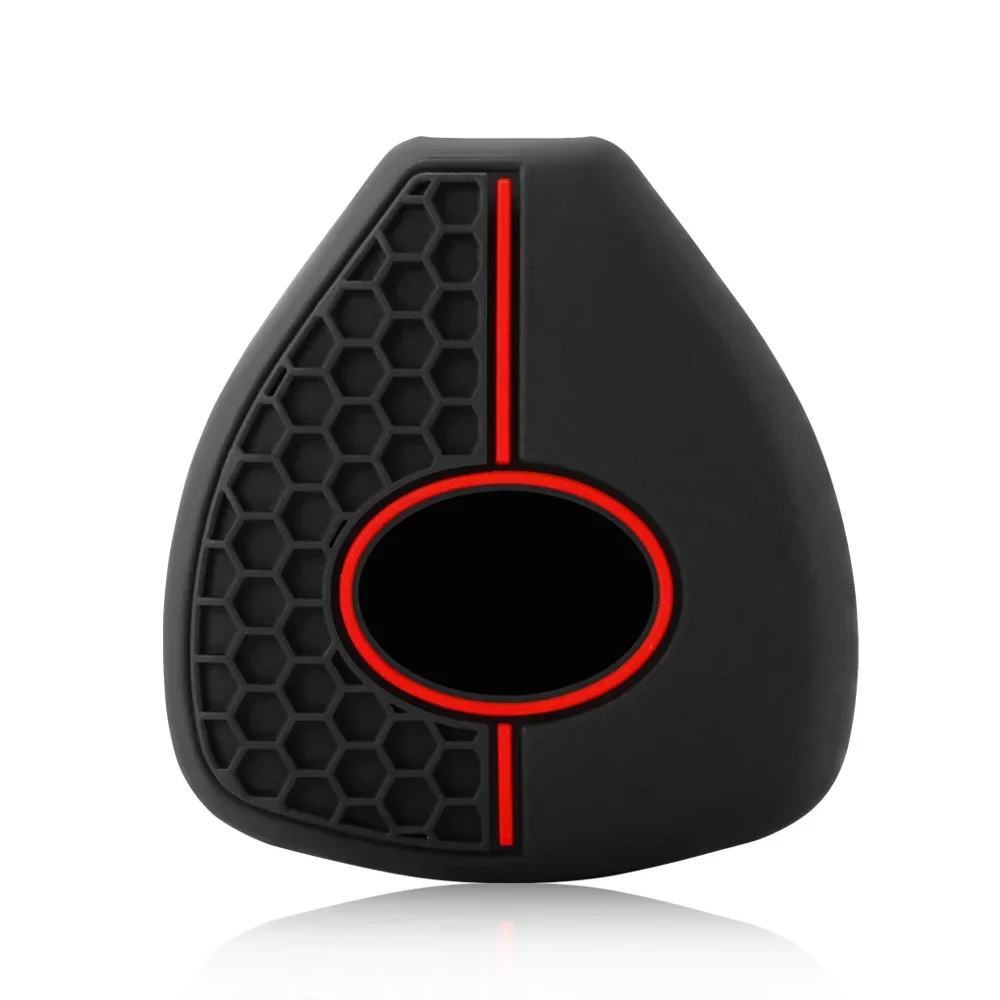 Silicone Car Remote Key Case Cover Shell Fob for Toyota Yaris/Vitz Auris Mk I Corolla Verso Hilux 7 RAV4 Porte Camry