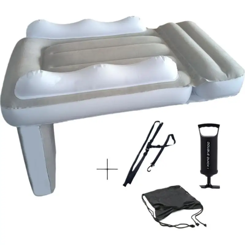 Portable Toddler Airplane Bed For Kid Baby Mattress Air Bed Seat Extender Sleeping Mattress Seat For Travel Car Road Trip