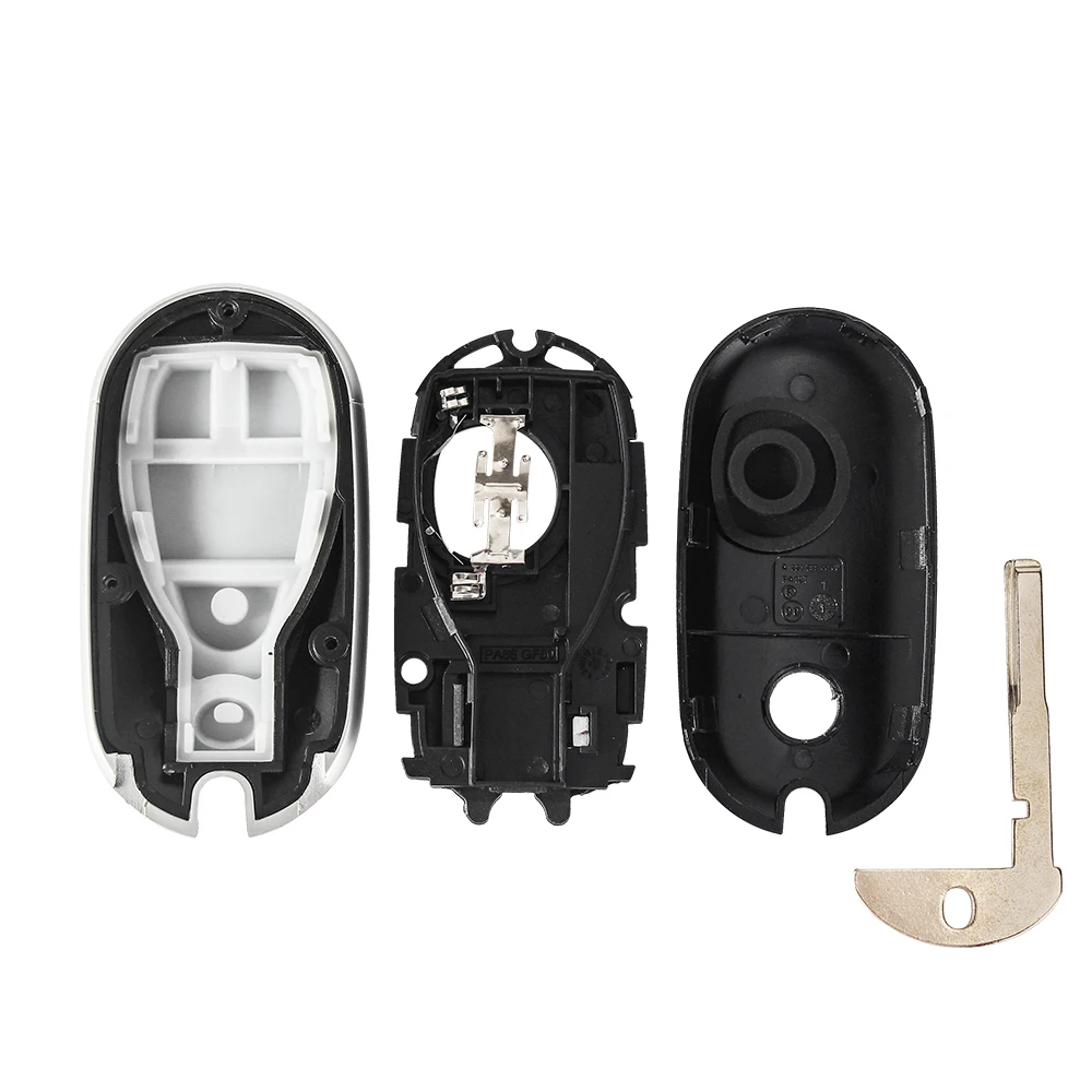 KEYYOU Modified Car Remote Key Shell For Mercedes Benz W203 W204 W205 W210 W211 W212 W221 A B C E S Class BGA &NEC Case Card