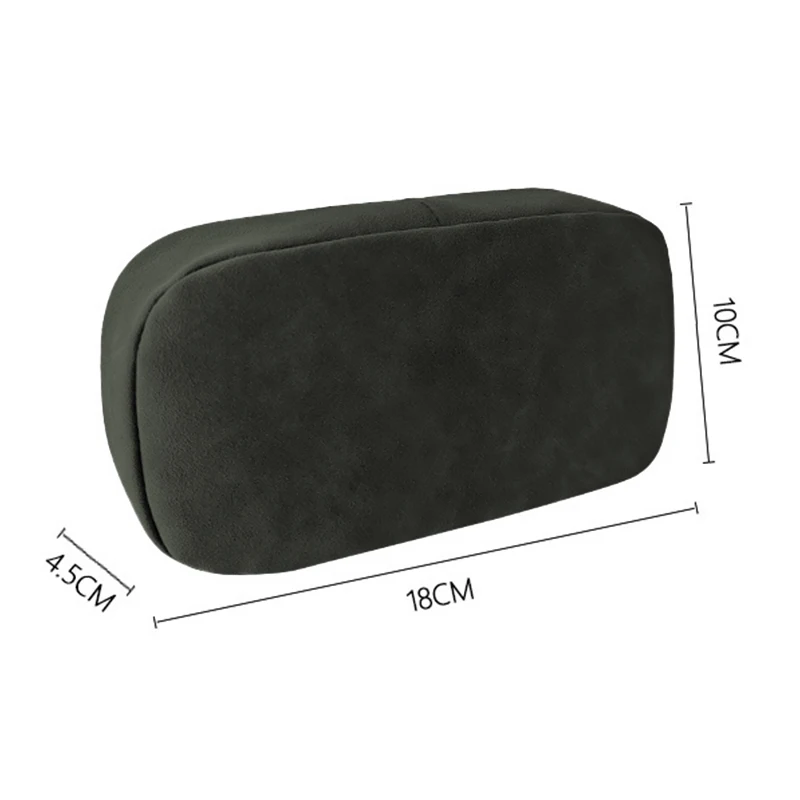 Comfortable Driving Car Knee Pad Auto Support Cushion Elastic Memory Foam Suede Leg Pad Door Armrest Elbow Pads Car Accessories