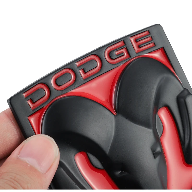 Car Badge Sticker Auto Emblem Accessories For Dodge Durango Caliber Dakota Journey Charger Ram 1500 Nitro Avenger Dart Challenge