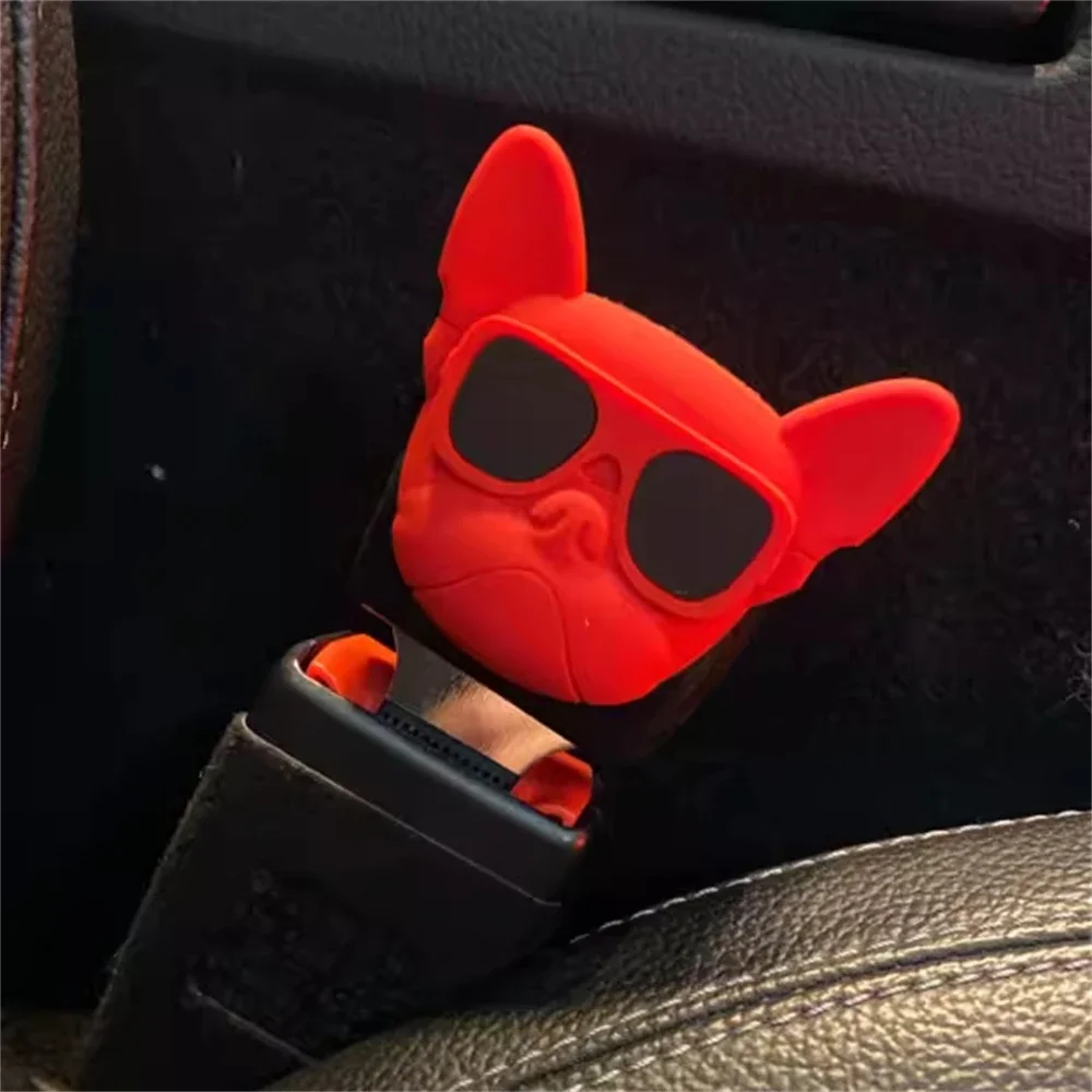 Seat Belt Clip Bulldog Warning Sound Fixing Clip Safety Belt Buckle Clip for Car