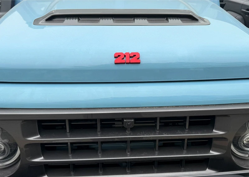 Car Hood Logo Sticker Fit for BAIC 212 T01 2024 2025 Regular Version Long Wind Version Modified Car Tailgate Decoration Sticker