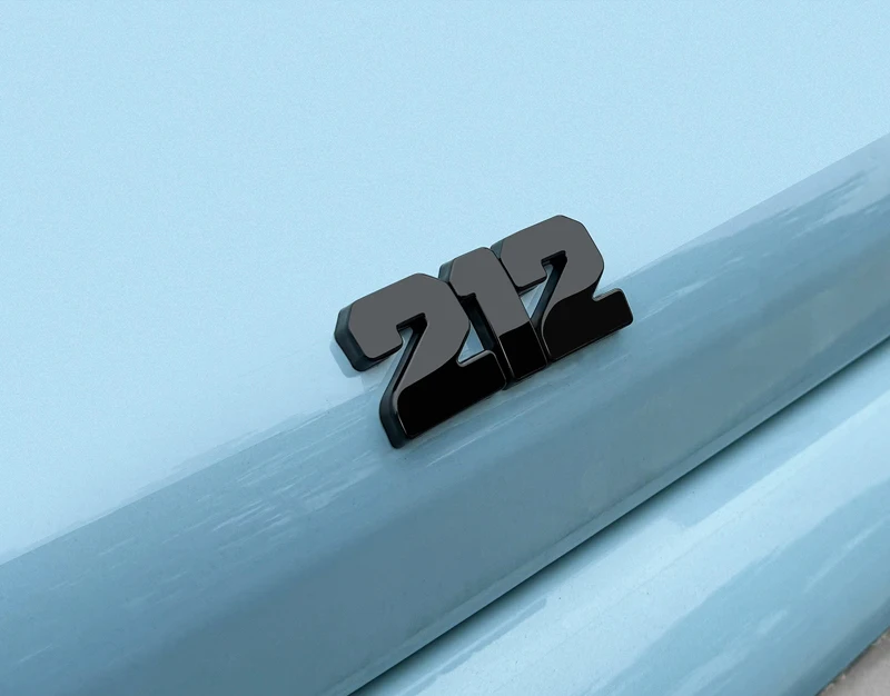 Car Hood Logo Sticker Fit for BAIC 212 T01 2024 2025 Regular Version Long Wind Version Modified Car Tailgate Decoration Sticker