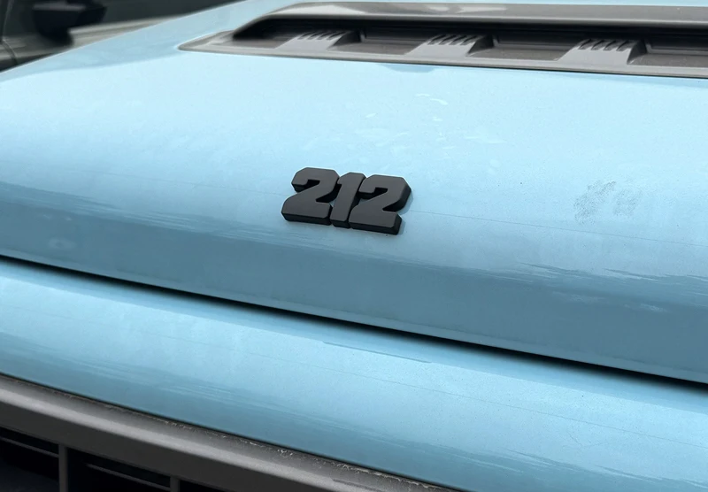 Car Hood Logo Sticker Fit for BAIC 212 T01 2024 2025 Regular Version Long Wind Version Modified Car Tailgate Decoration Sticker