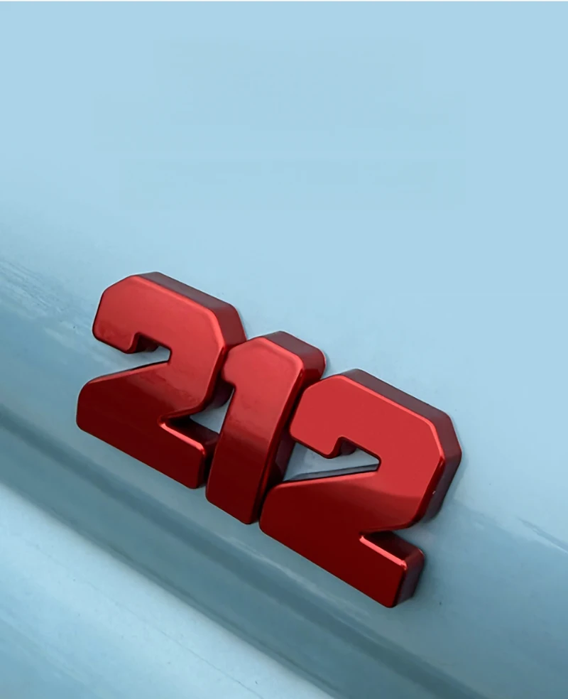 Car Hood Logo Sticker Fit for BAIC 212 T01 2024 2025 Regular Version Long Wind Version Modified Car Tailgate Decoration Sticker