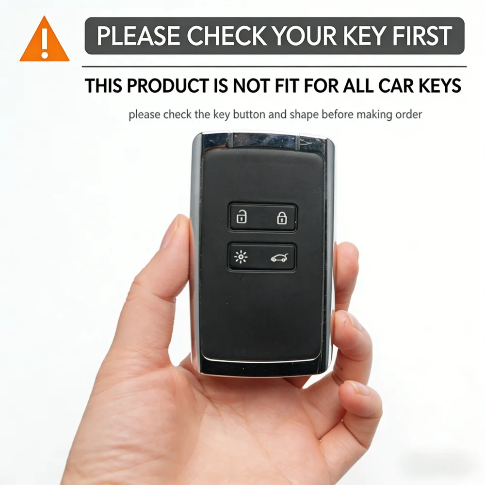 Silicone Smart Remote Control Car Key Case Cover Fob for Renault Captur Koleos Kadjar Arkana Megane Dacia Duster Sandero Stepway