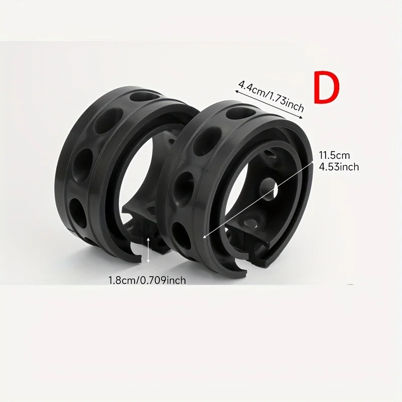 2pcs Set of Universal Motors Rubber Shock Absorbers, Automotive Springs, Chassis Noise Reduction, and Suspension Cushion Pad