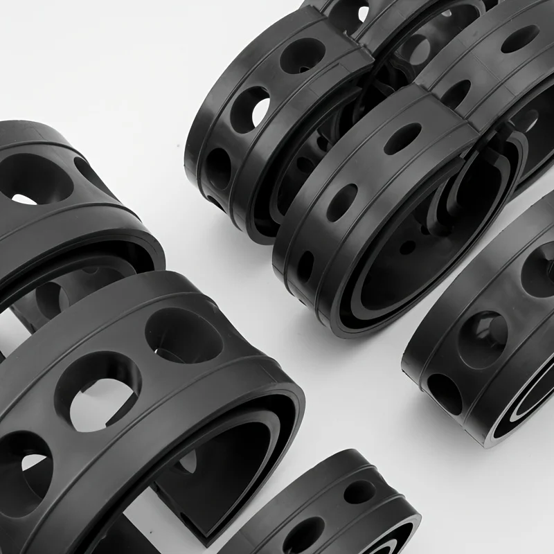 2pcs Set of Universal Motors Rubber Shock Absorbers, Automotive Springs, Chassis Noise Reduction, and Suspension Cushion Pad
