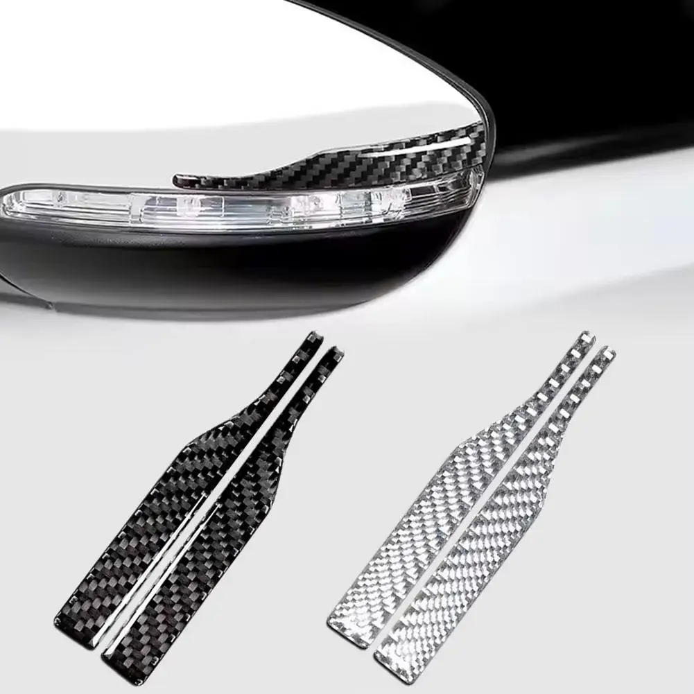 Rearview Mirror Anti-collision Strip Anti-scratch Strip Decoration Auto Reflective Parts Sticker Car Strip S8I1