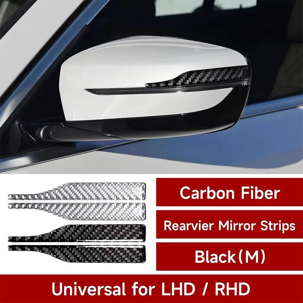 Rearview Mirror Anti-collision Strip Anti-scratch Strip Decoration Auto Reflective Parts Sticker Car Strip S8I1