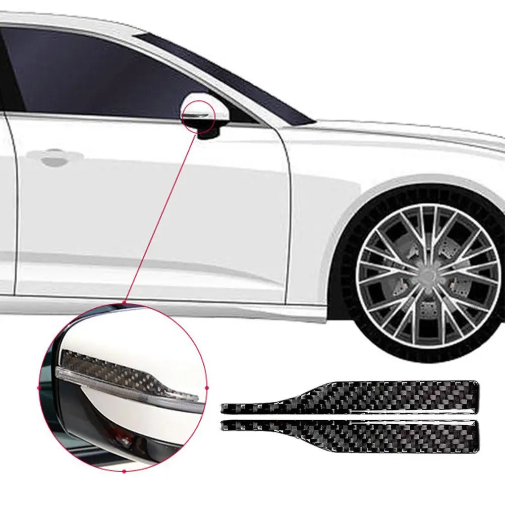 Rearview Mirror Anti-collision Strip Anti-scratch Strip Decoration Auto Reflective Parts Sticker Car Strip S8I1