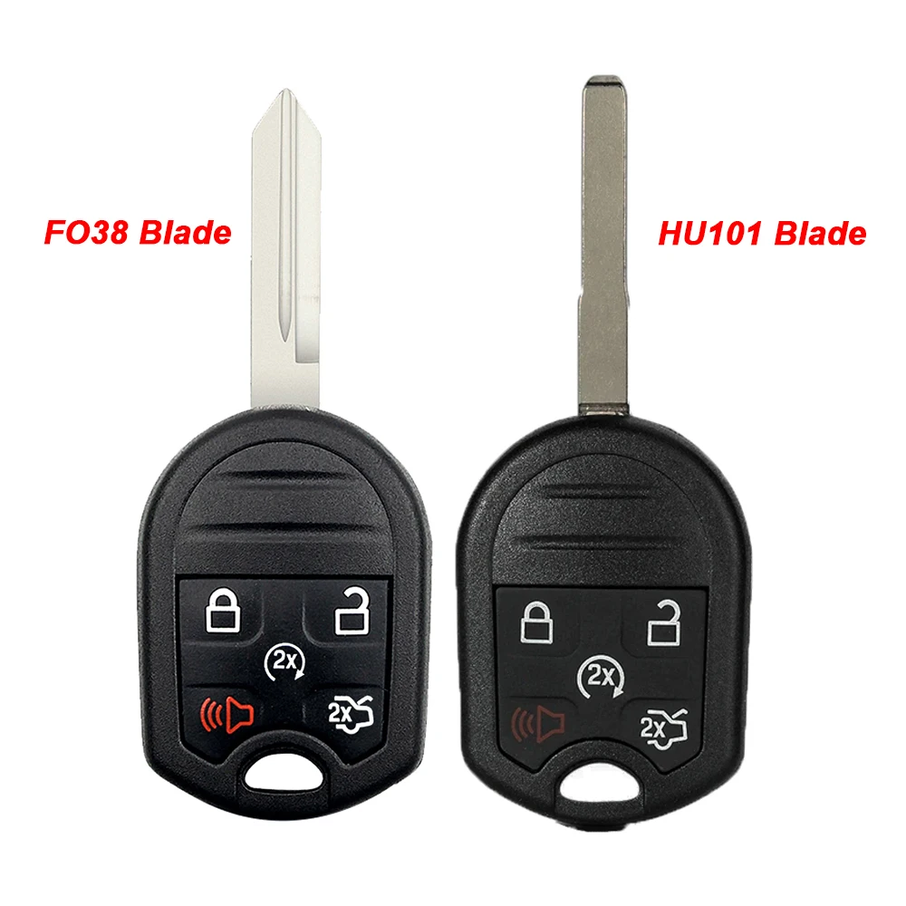 Remote Car Key For Ford Edge Explorer Expedition Mustang Escape Taurus Flex Focus Fusion 433/315MHz 4D63-80bit Chip CWTWB1U793