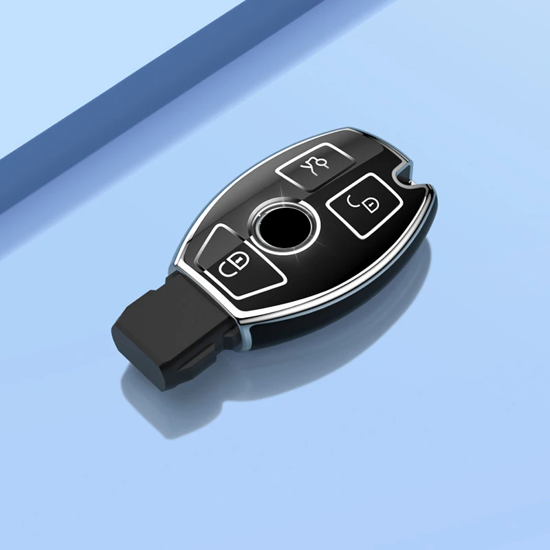 TPU Car Key Case Cover Protector Shell for Mercedes Benz A B C E Class GLS GLA GLK GLC CLS CLA AMG W204 W205 W212 W463 W176