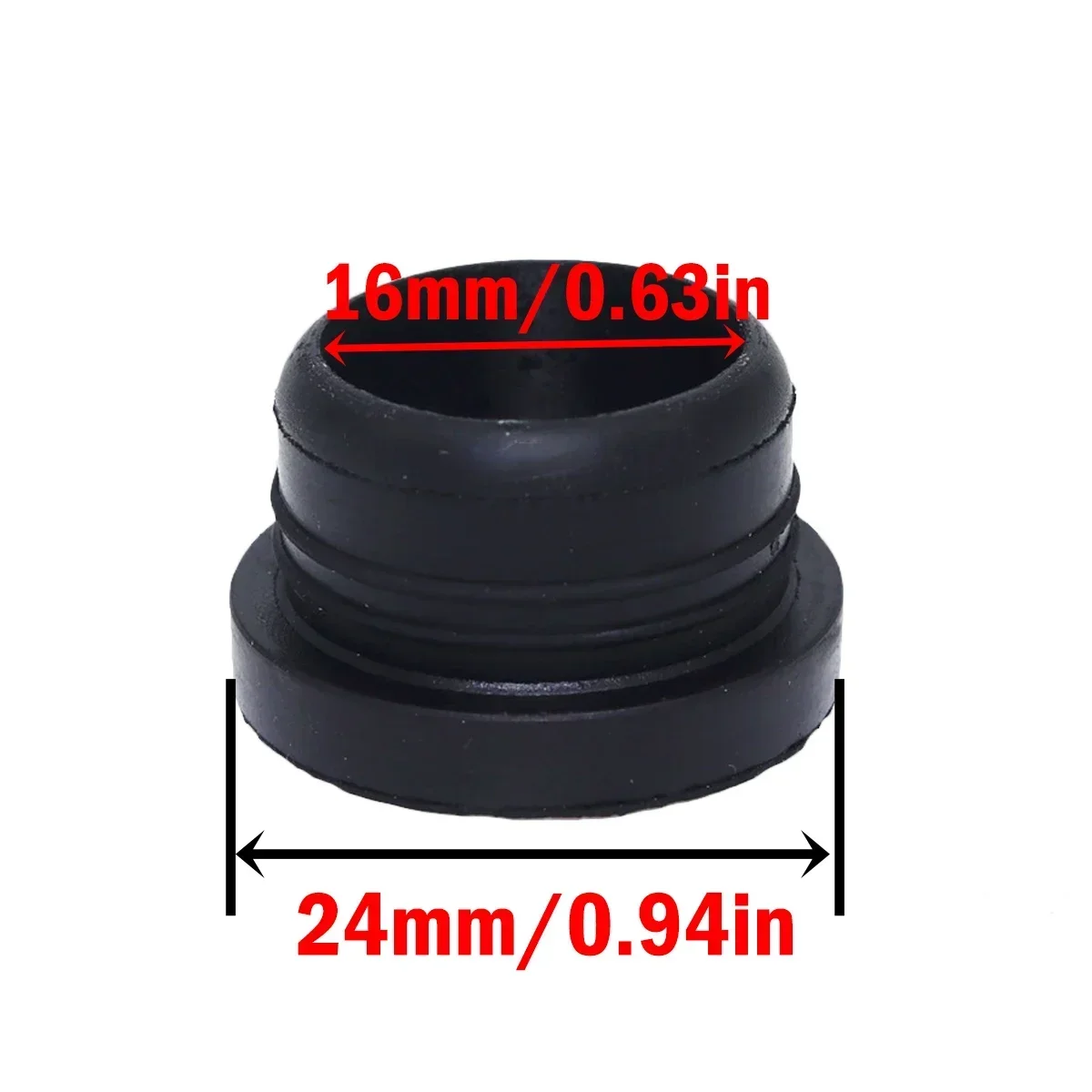 3pcs Universal Washer Pump Grommets Windscreen Windshield Headlight Rubber Seal Gasket Reservoir Water Bottle Leaking spare part