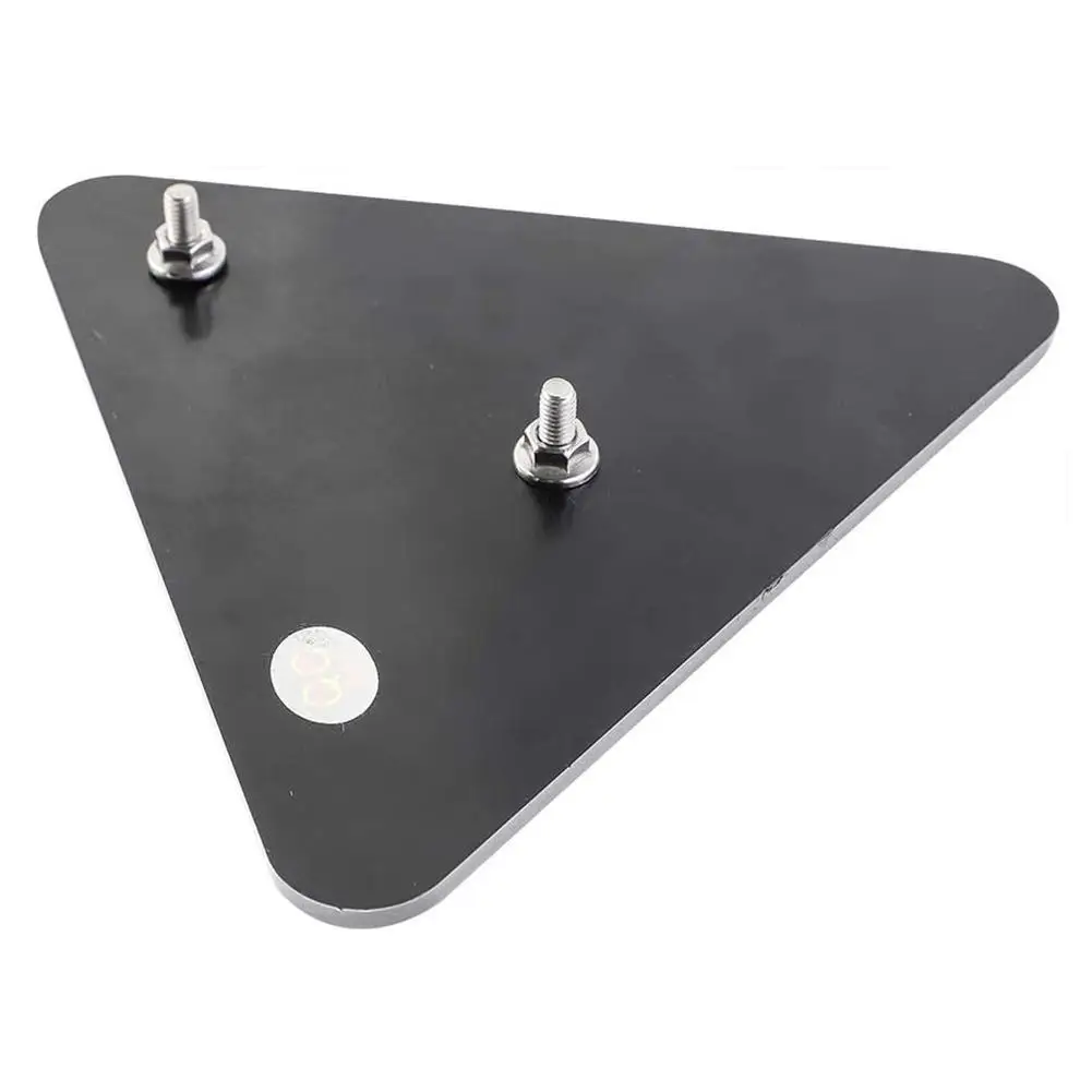 1/2/4Pcs Red Triangle Reflectors Rear Reflectors Safety Warning For Trailer Bike Motorcycle Truck Boat Auto Car Accessories 