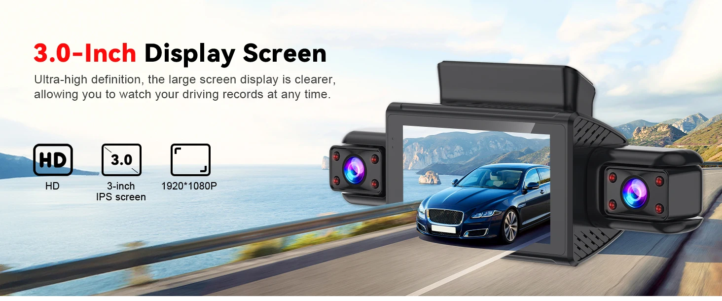 Dashcam for cars 4 Channel Black Box WiFi Driving Camera FHD 1080P Night Vision Loop Recording 24H Parking Mode car accessorie