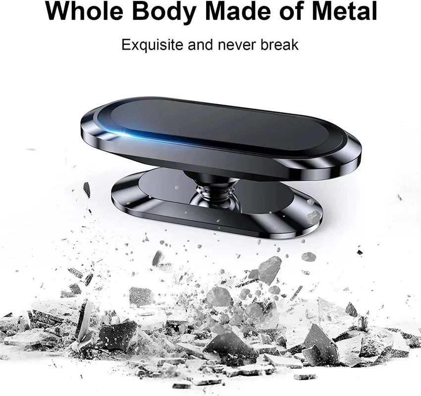 New Magnetic Car Phone Holder for iPhone 17 16 15 14 13 Samsung Redmi Mobile Cell Phone Holder Stand Magnet Mount Bracket in Car