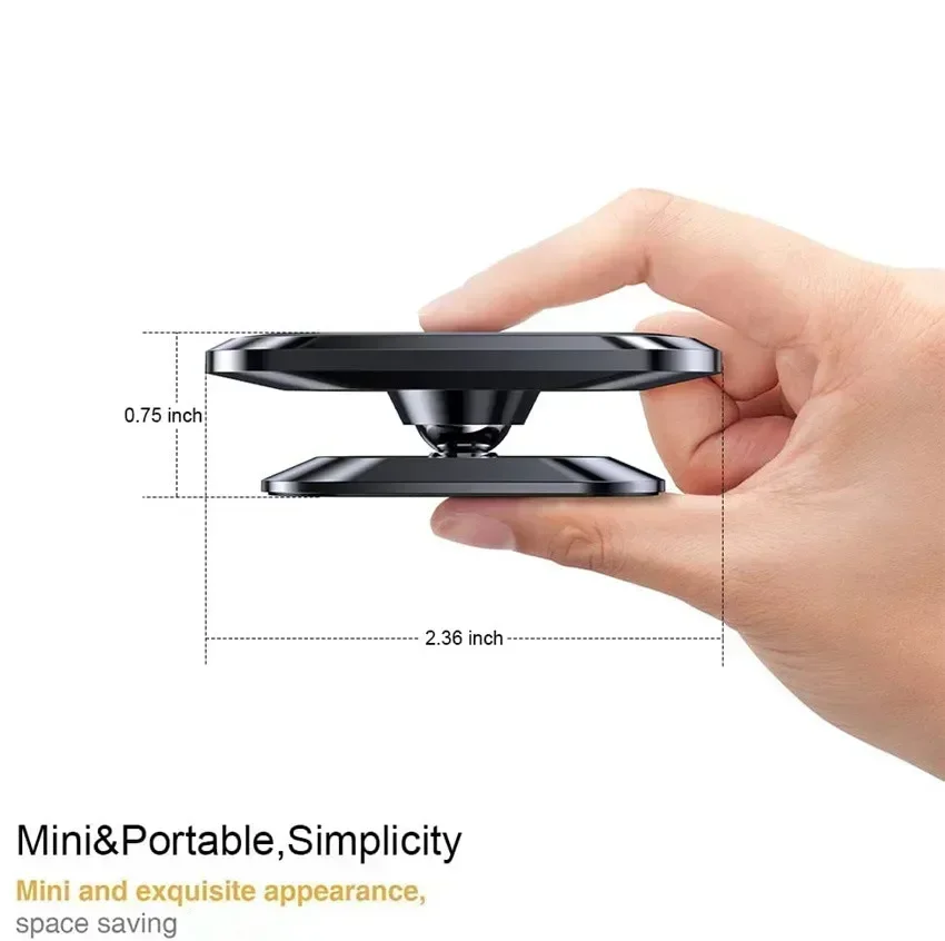 New Magnetic Car Phone Holder for iPhone 17 16 15 14 13 Samsung Redmi Mobile Cell Phone Holder Stand Magnet Mount Bracket in Car