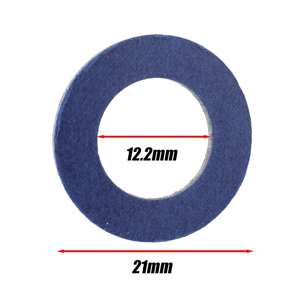 Oil Drain Plug Gasket Crush Washer 9043012031 Aluminum Blue Seal Ring for Camry Corolla RAV4 Highlander Lexus Auto Repair Kit