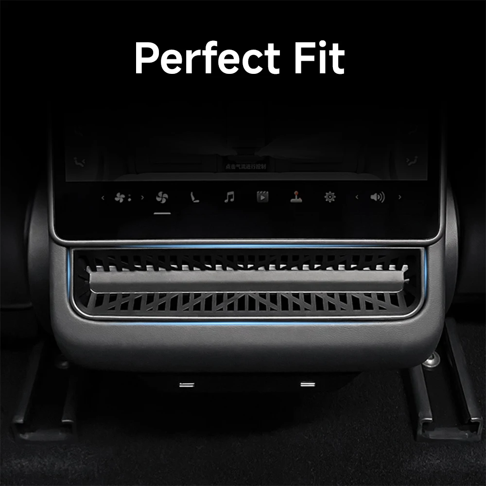 For Tesla Model YL Rear Air Outlet Cover Rear Air Vent Protective for Tesla Model Y Juniper Model 3 Highland Accessories