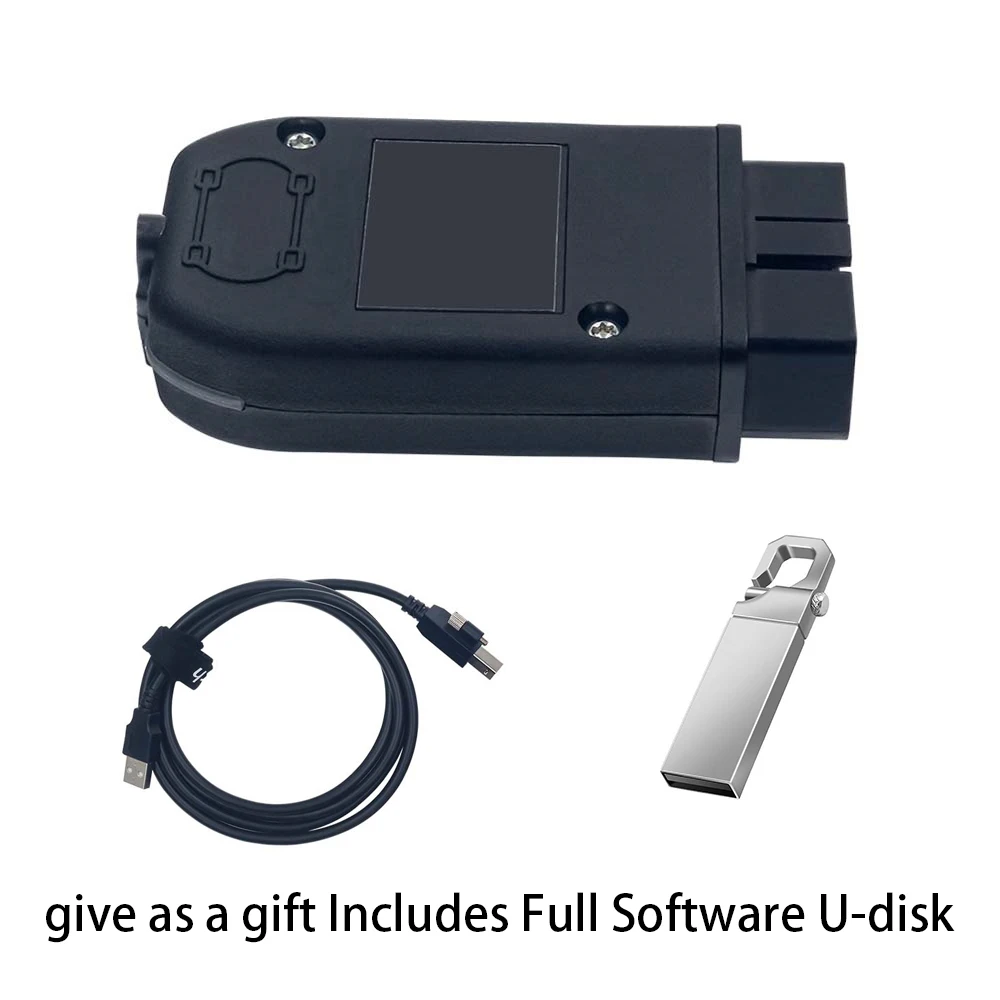 2026 VCDS 26.3 HEX V2 OBD2 Diagnostic Cable For VAG Cars Free Gift USB Drive Software Multi-Language Scanner