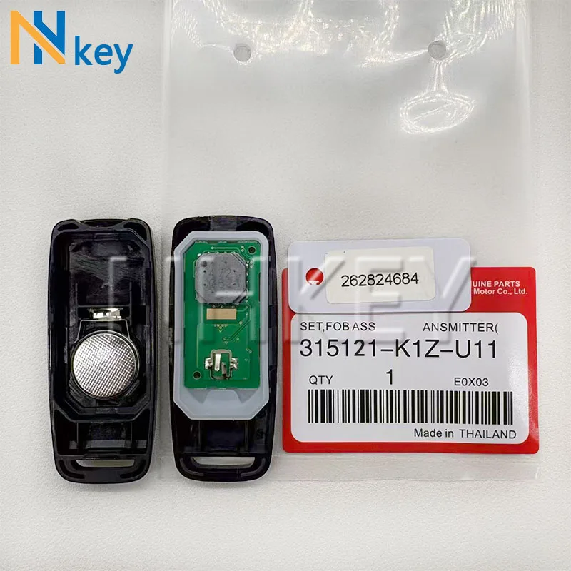 35121-K1Z-U11 Motorcycle Remote Control Key For PCX160 FORZA NSS350 Motorcycle ID47 Chip NCF29A1X 433.92Mhz