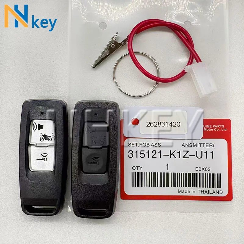 35121-K1Z-U11 Motorcycle Remote Control Key For PCX160 FORZA NSS350 Motorcycle ID47 Chip NCF29A1X 433.92Mhz